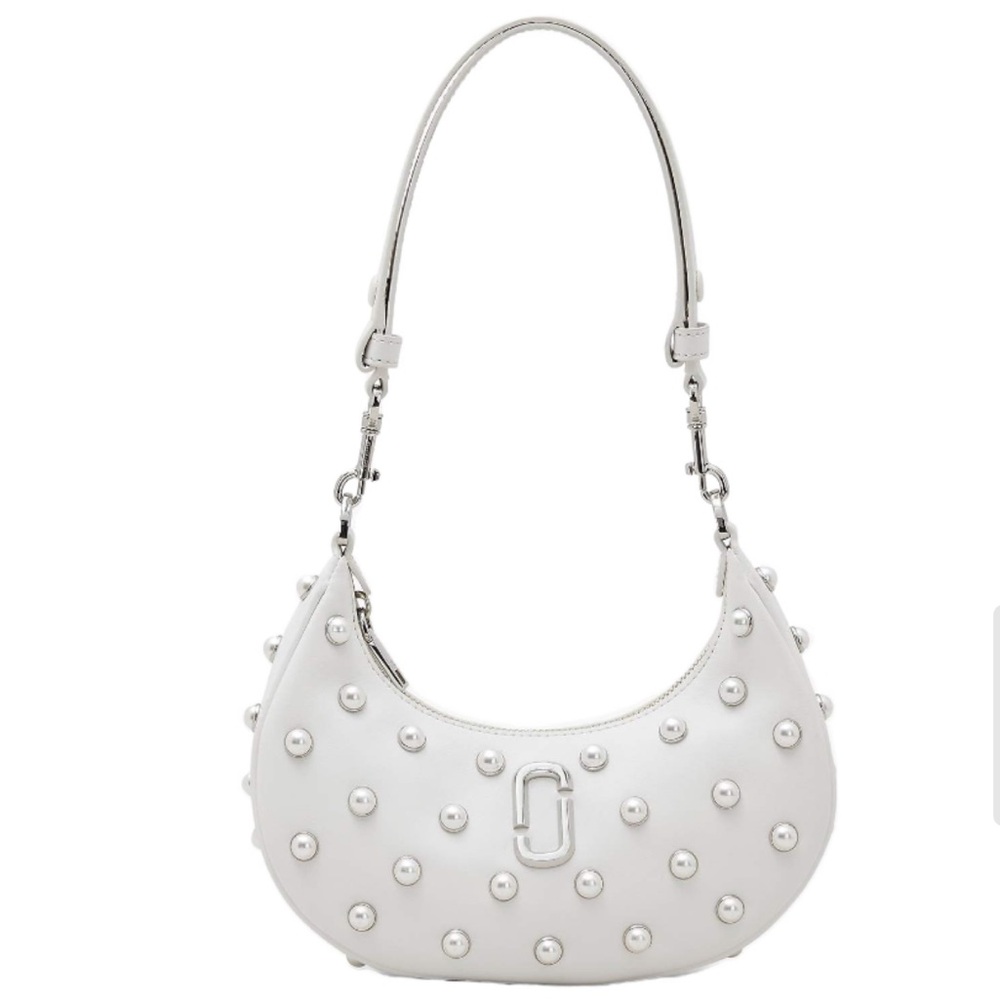 White Studded Women's Bag